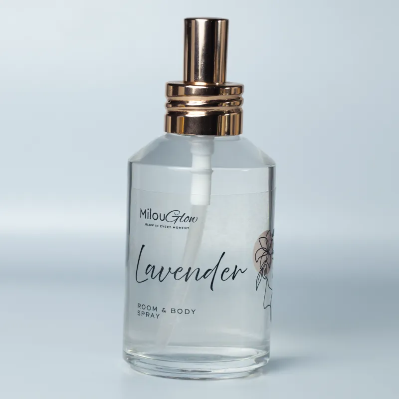 MilouGlow Lavender Spray – Luxury Room & Body Fragrance