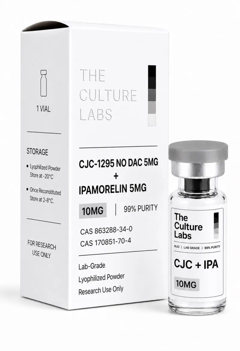 CJC-1295 No DAC 5mg + Ipamorelin 5mg