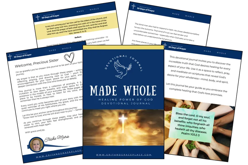 Made Whole Prayer Journal 30 Day Devotional