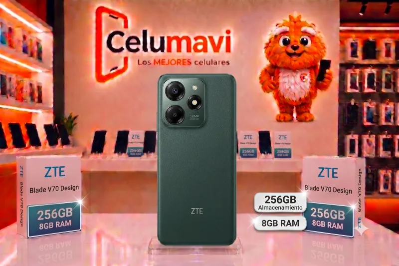 📱ZTE Blade V70 Design /256GB / 8GB  RAM ✨