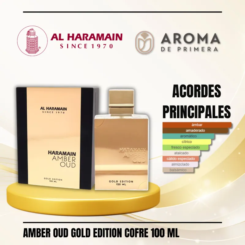 AMBER OUD GOLD EDITION COFRE(ÁRABE)