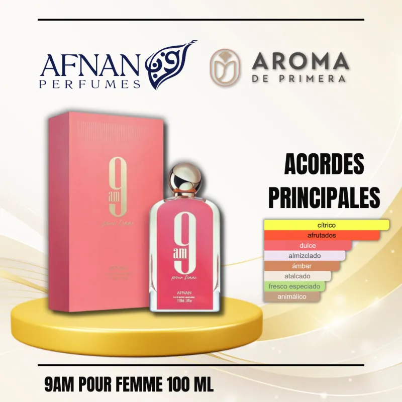 9AM POUR FEMME(ÁRABE)