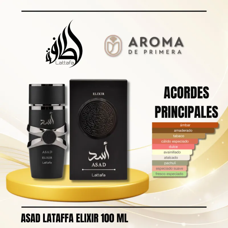 ASAD LATAFFA ELIXIR(ÁRABE)