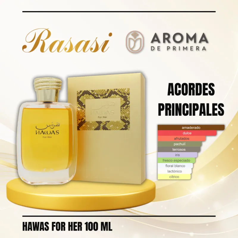 HAWAS FOR HER(ÁRABE)