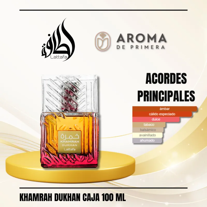 KHAMRAH DUKHAN CAJA(ÁRABE)