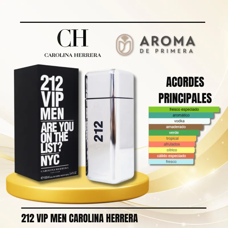 212 VIP MEN CAROLINA HERRERA (MASCULINO)