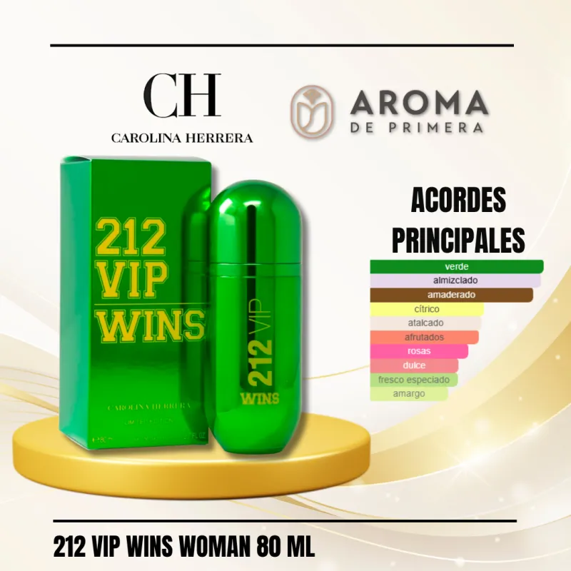 212 VIP WINS WOMAN (FEMENINO)