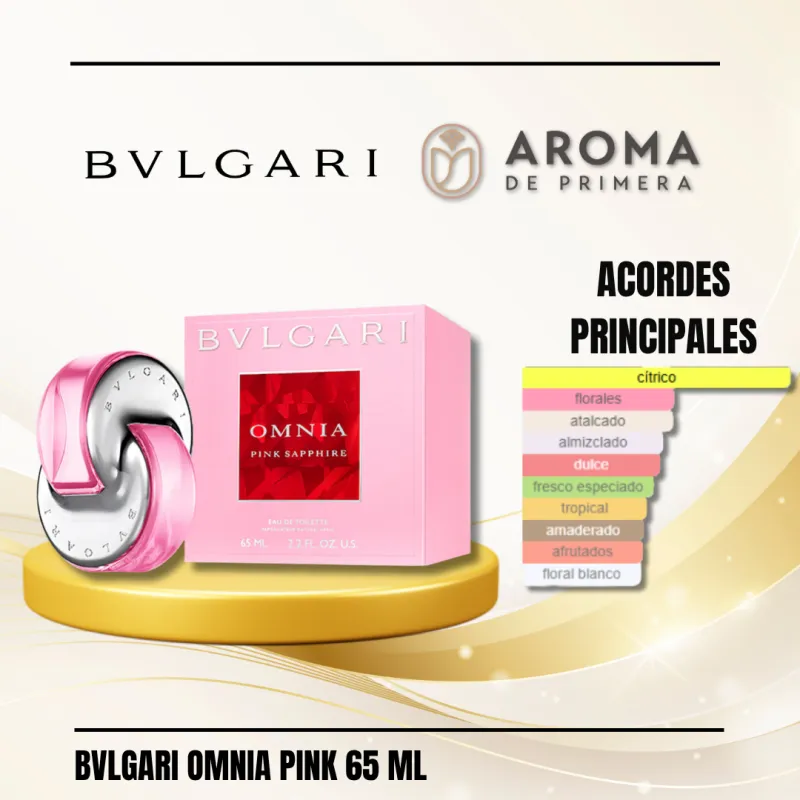 BVLGARI OMNIA PINK (FEMENINO)