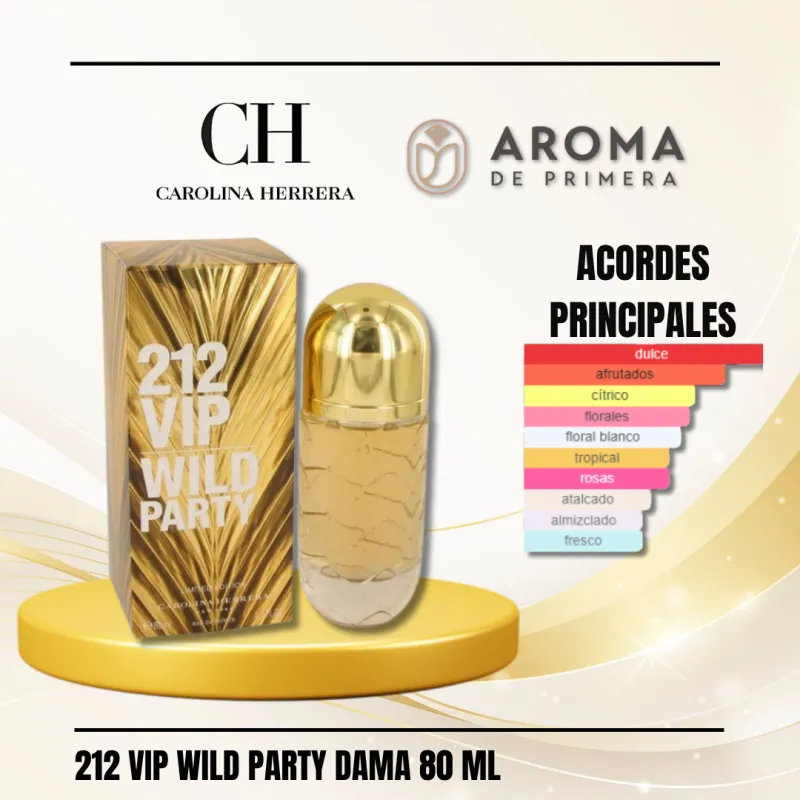 212 VIP WILD PARTY DAMA (FEMENINO)