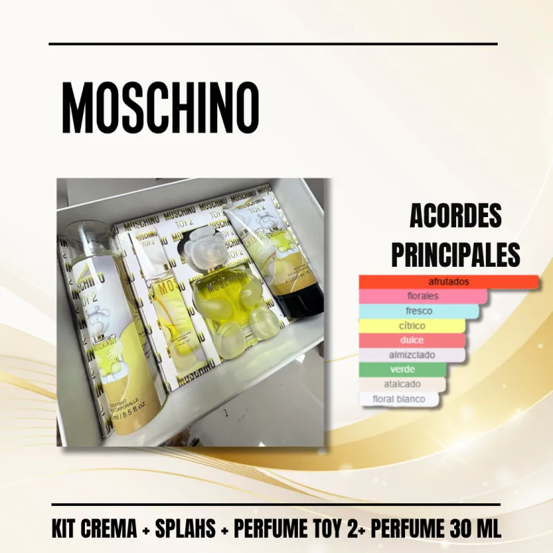 KIT CREMA + SPLAHS + PERFUME TOY 2 + PERFUME 30 ML