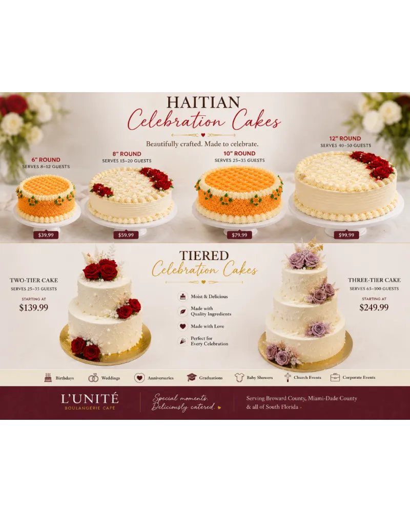 L’Unite Celebratory Cakes