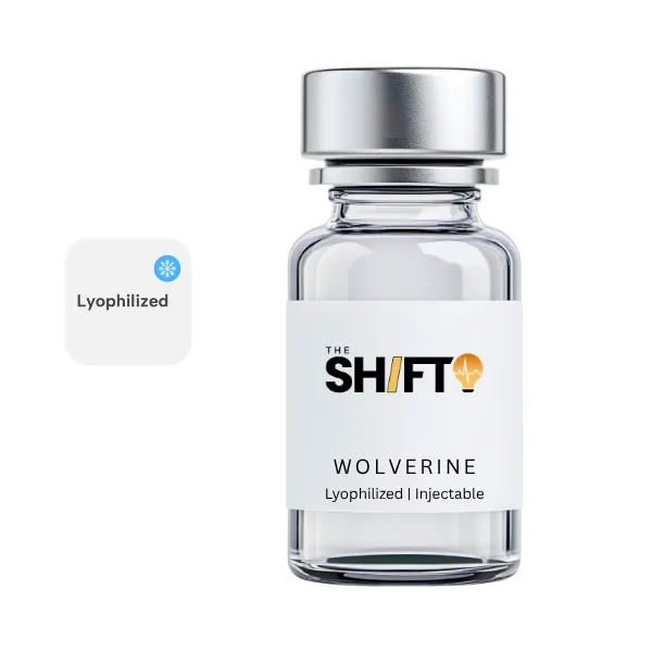 Wolverine (BPC-157 / TB-500) 10mg/10mg (3mL) - Lyophilized