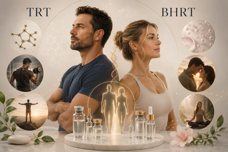 Hormonal Health & Sexual Wellness | TRT, BHRT & Peptide Therapy