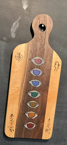 Charkra Reiki Healing Board - 17x7 