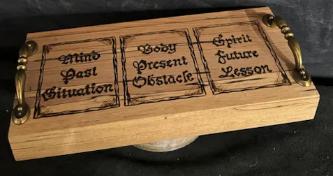 Maple Tarot Tray, 6x12