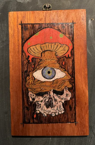 shroom eye death