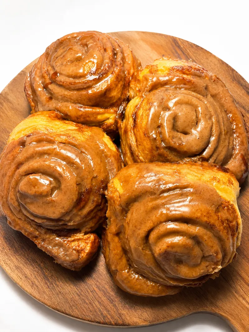 Sweet Potato x Brown Sugar | Bakery Style Cinnamon Rolls