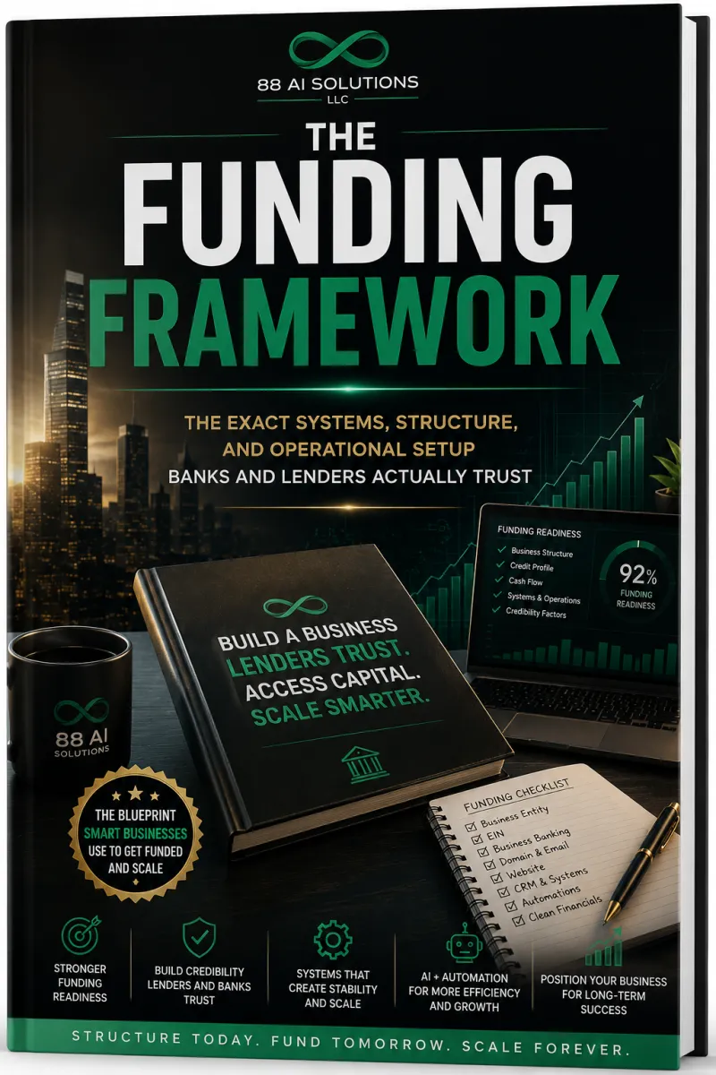 The Funding Framework | Build a Business Lenders Trust
