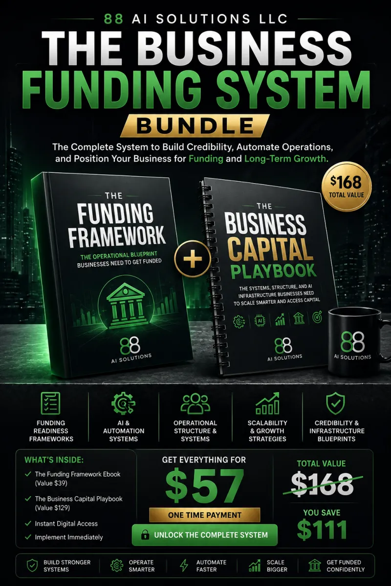 Business Funding System Bundle | AI & Scaling Infrastructure