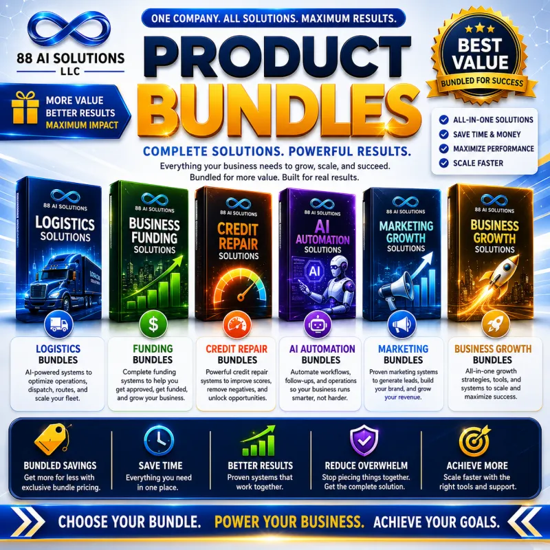 88 AI Solutions Product Bundles