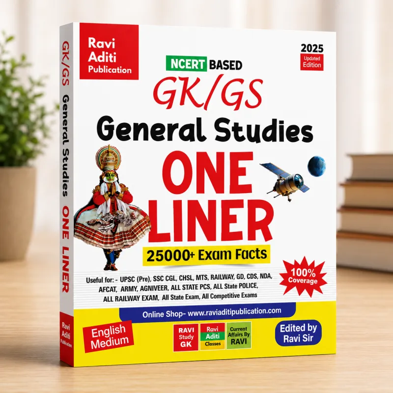 25000+ GK/GS General Studies One Liner | All Competitive Exam | English Medium | Code- RAC 002