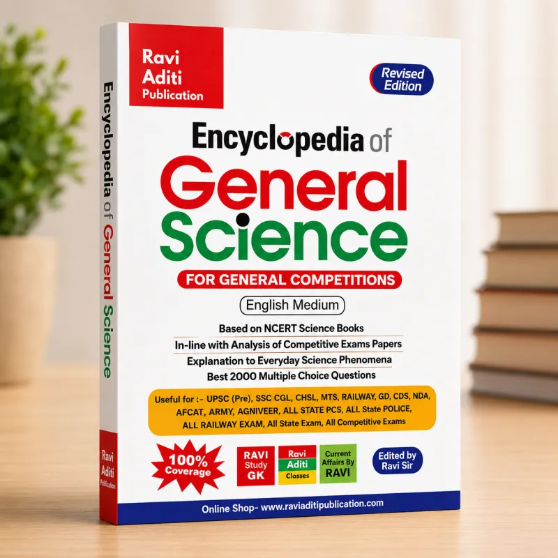 Encyclopedia of General Science Book Theory + MCQ | By Ravi Sir | English Medium