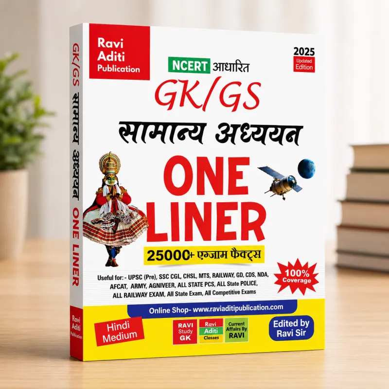25000+ GK/GS Samanya Adhyan One Liner | For All Competitive Exams | Hindi Medium | Code RGK 001