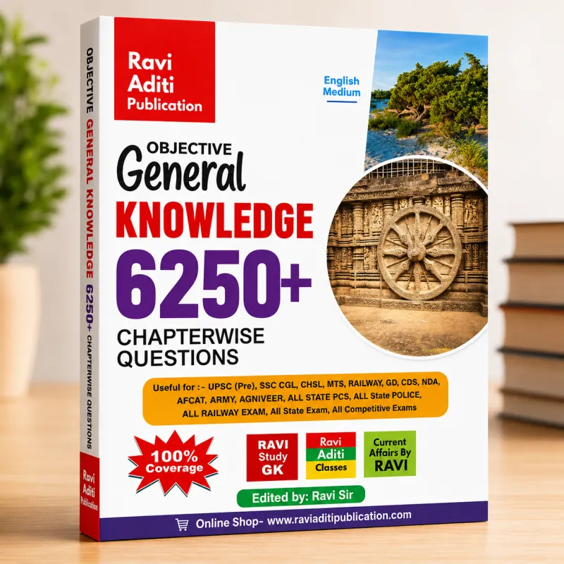 General Knowledge 6250+ MCQs Chapterwise Question | English Medium | Code RAC 004