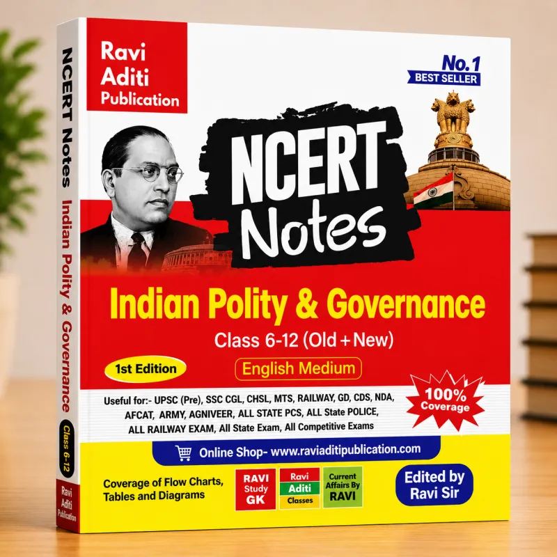 Indian Polity & Governance NCERT Notes | GK/GS Book| English Medium| Code- RAC 008