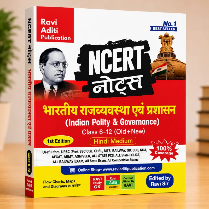 Indian Polity and Governance NCERT Notes | GK/GS Book | Hindi Medium| Book Code- RGK 015