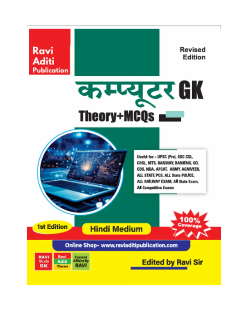 Computer GK (Theory+MCQs) | Hindi Medium | TopicWise Computer GK For All Competitive Exams