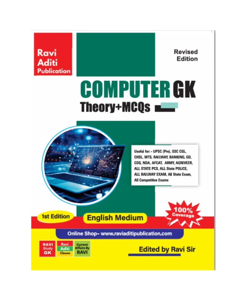 Computer GK (Theory+MCQs) | English Medium | TopicWise Computer GK For All Competitive Exams