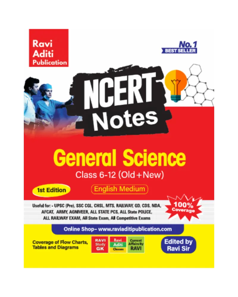 General Science NCERT Notes | GK GS Book | English Medium | Code- RAC 012