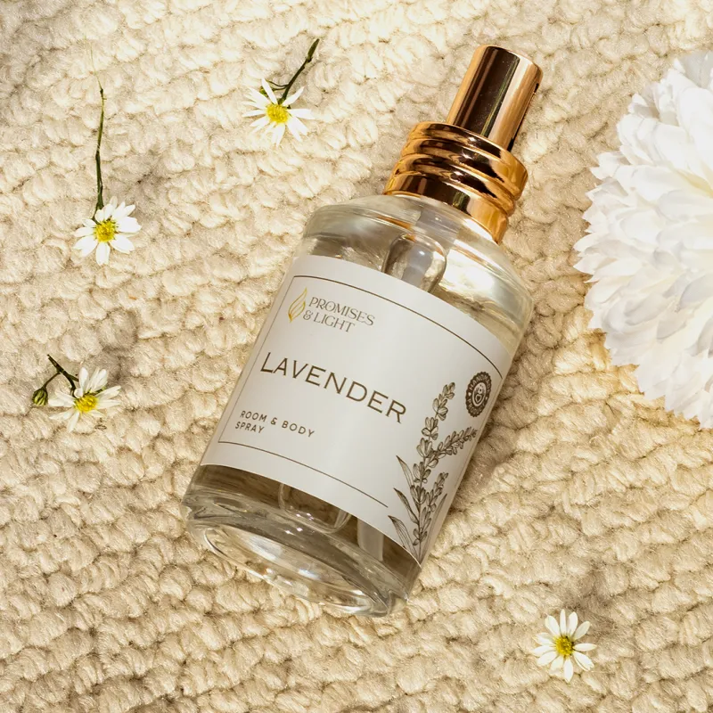 Lavender Room & Body Spray – Relaxing Floral Fragrance Mist