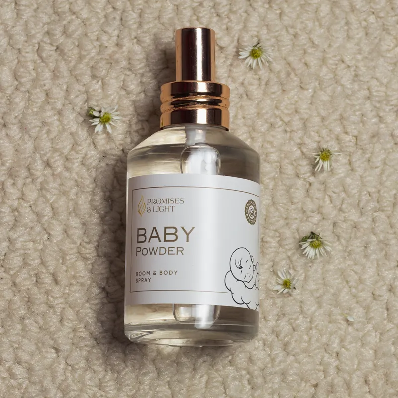 Baby Powder Room & Body Spray – Soft Clean Fragrance Mist