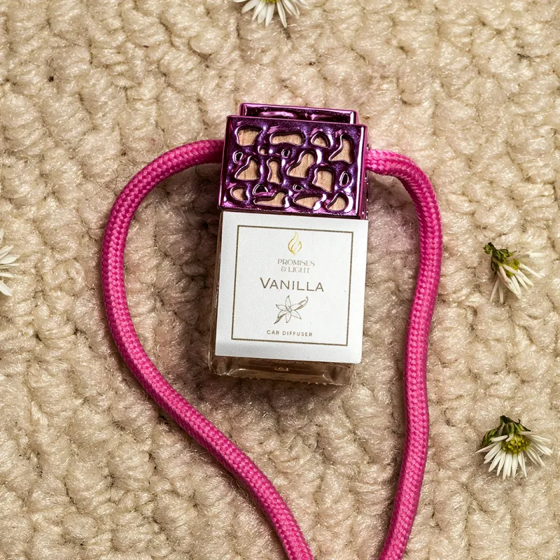 Pink Top Car Diffuser – Cute Hanging Car Air Freshener