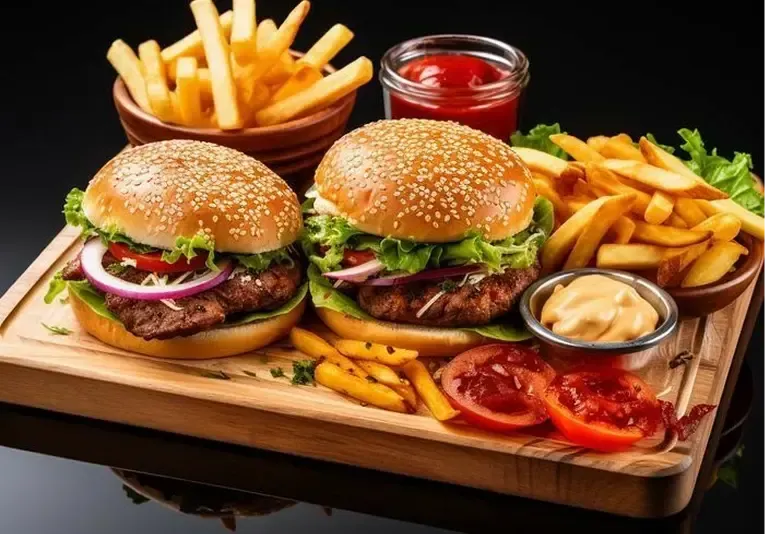 BURGER MEAL FOR 2