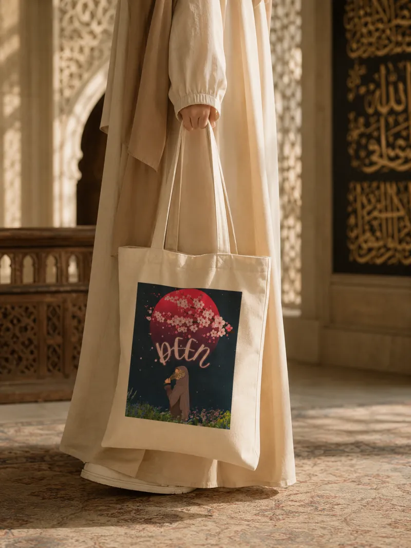 MOONLIT DEEN TOTE BAG 