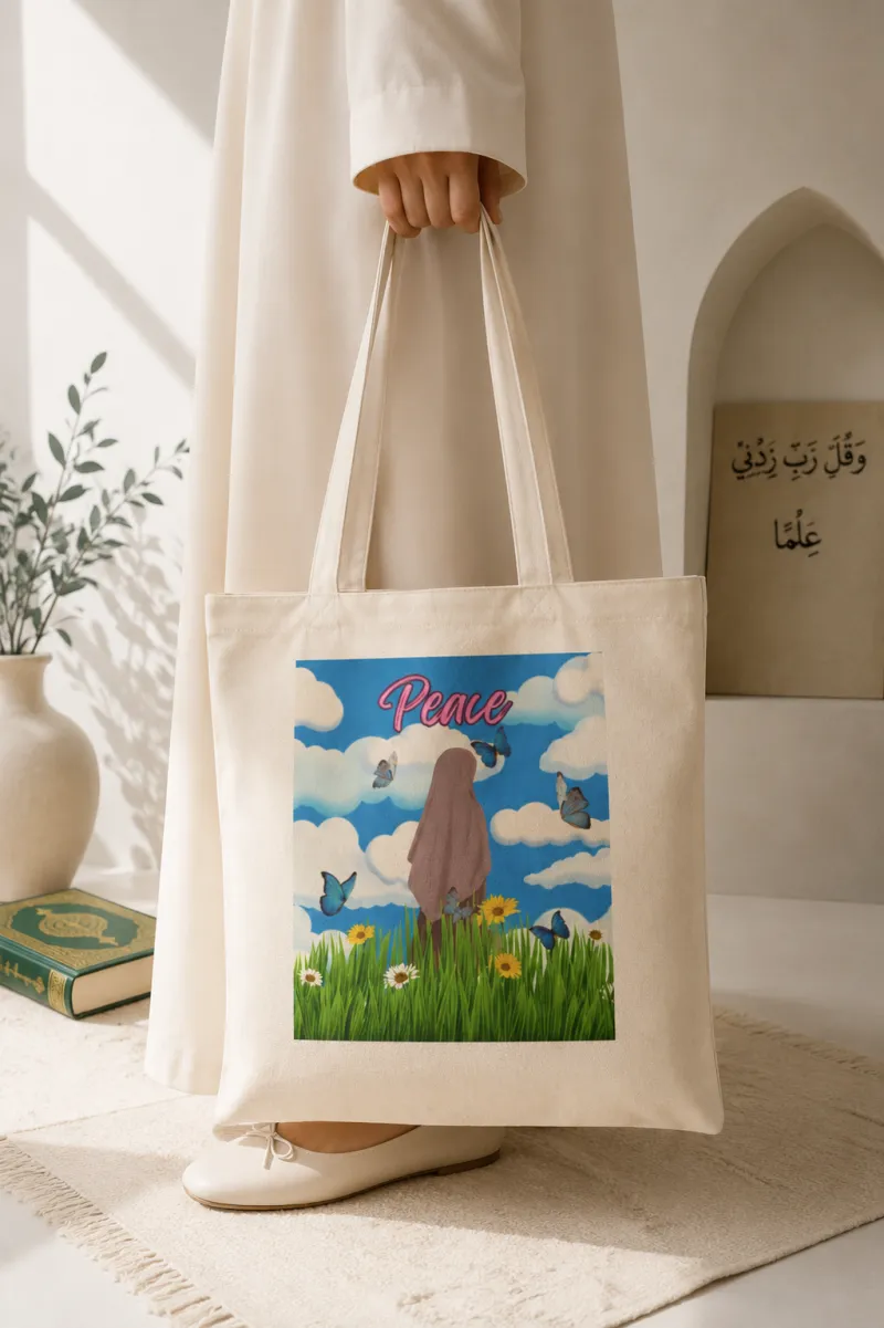 GARDEN OF PEACE TOTE BAG