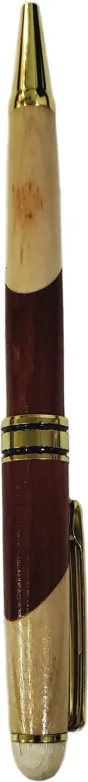 Gold Clip Bamboo Pens