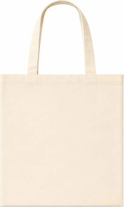 SMALL PLAIN CREAM TOTE BAGS