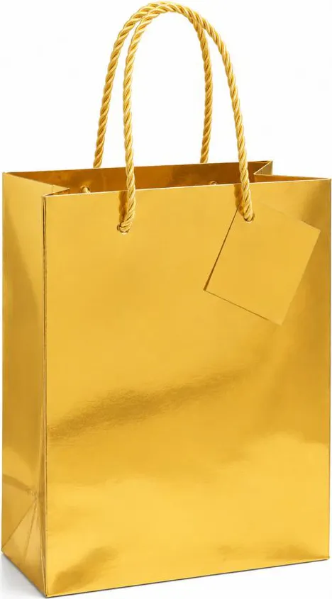 LARGE GOLD GIFT BAGS