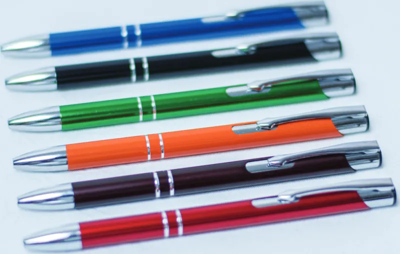 Round Metal Pens