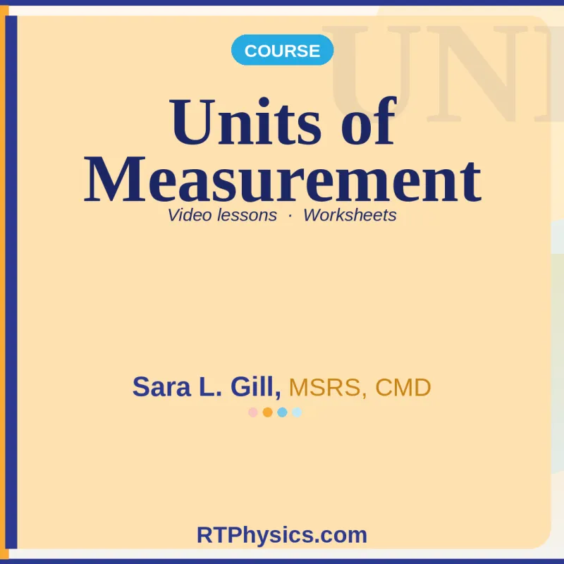 Units of Measurement