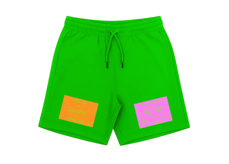 Yours Truly Daily SP2 Essentials Green Shorts