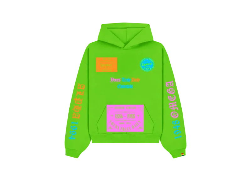 Yours Truly Daily SP2 Essentials Green Hoodie