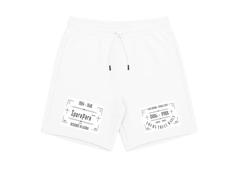 Yours Truly Daily Essentials Shorts White