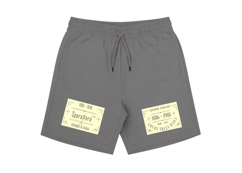 Yours Truly Daily Essentials Shorts Grey