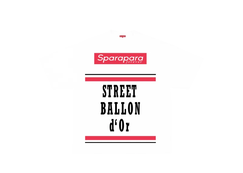 Street Ballon d'Ors Message T-Shirt White