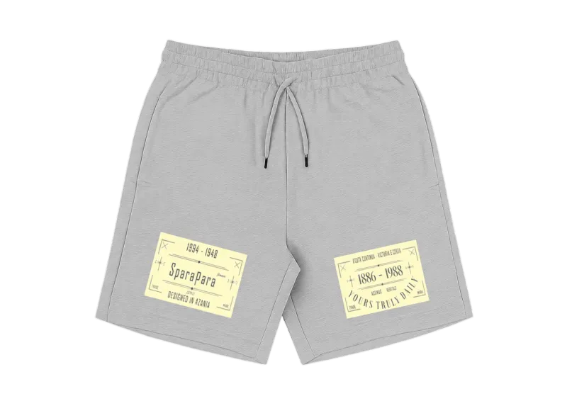 Yours Truly Daily Essentials Shorts Grey